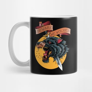 beware the wolf Mug